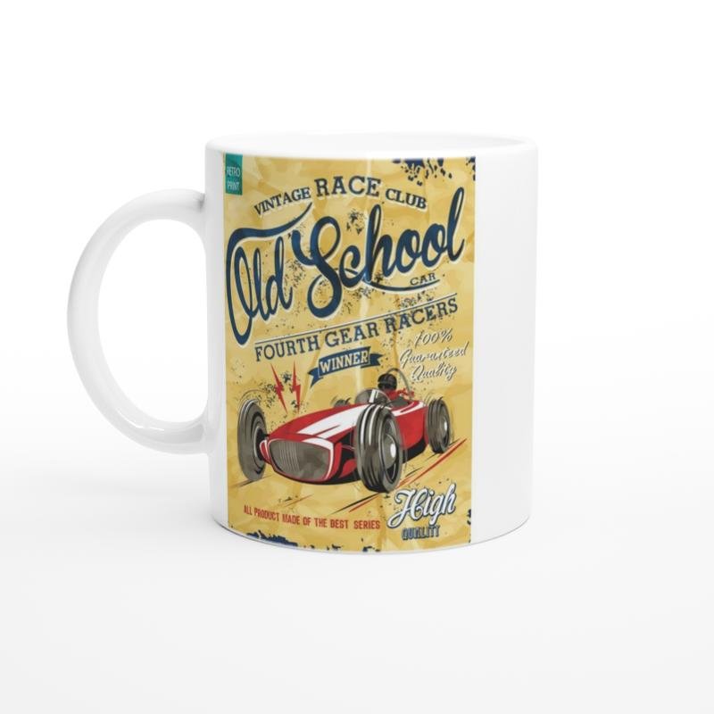 Old School Yarış Kulübü Kupa Bardak