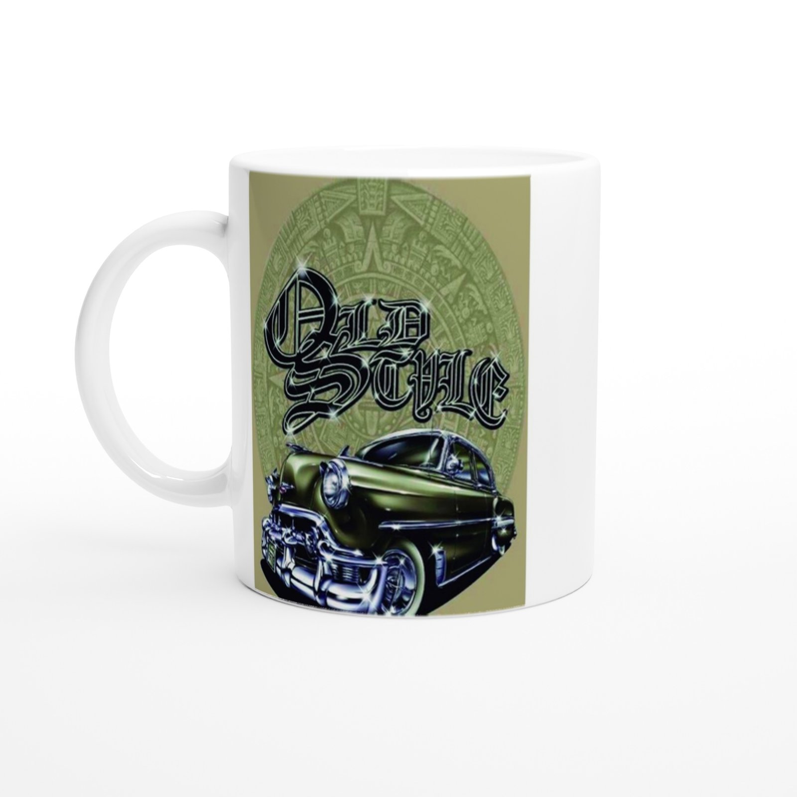 Old Style Klasik Araba Temalı Kupa Bardak