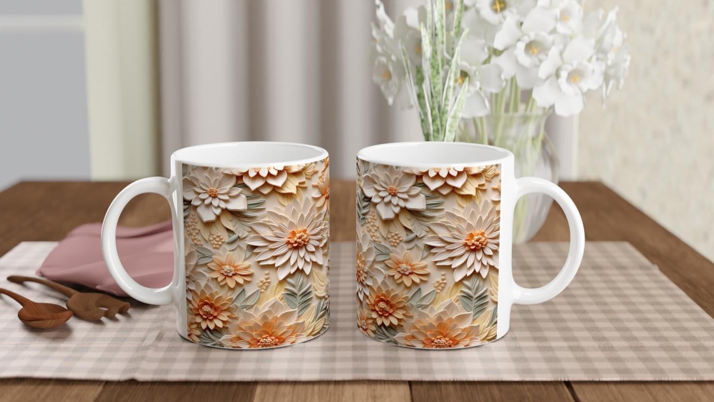 Pastel Bahar Düşü Kupa Bardak - 5