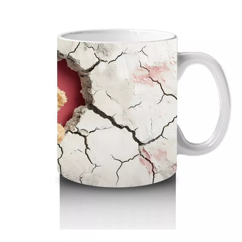 Romantik Ayıcıklar (Ön ve Arka) – Baskılı Kahve Kupası - 4