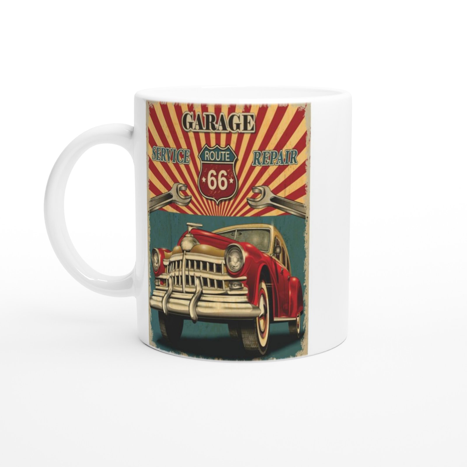 Route 66 Klasik Tamirhane Kupa Bardak