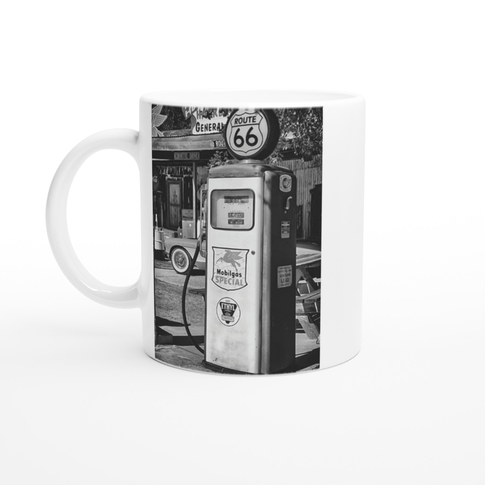 Route 66 Mobilgas Nostaljik Kupa Bardak