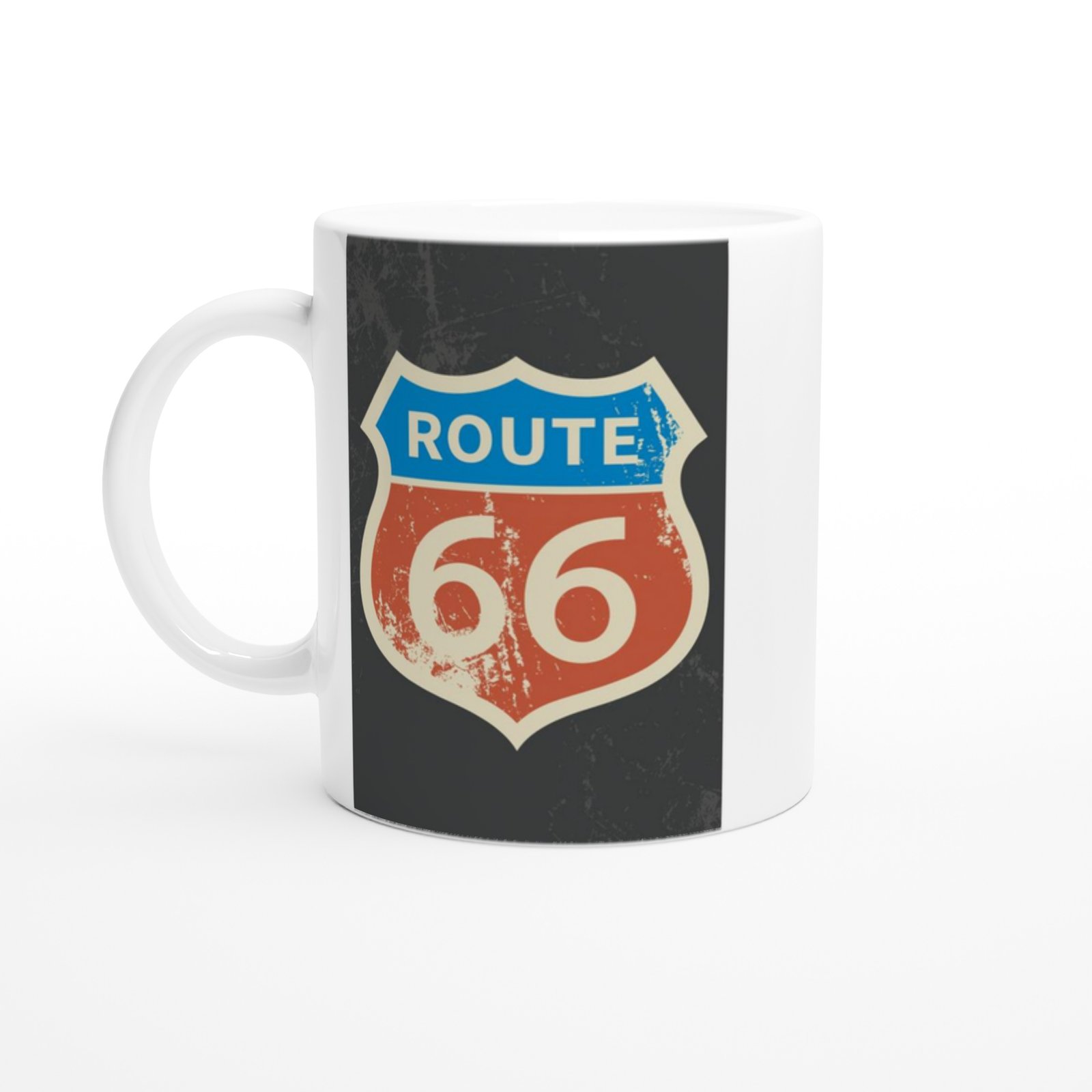Route 66 Simgesi Baskılı Kupa Bardak