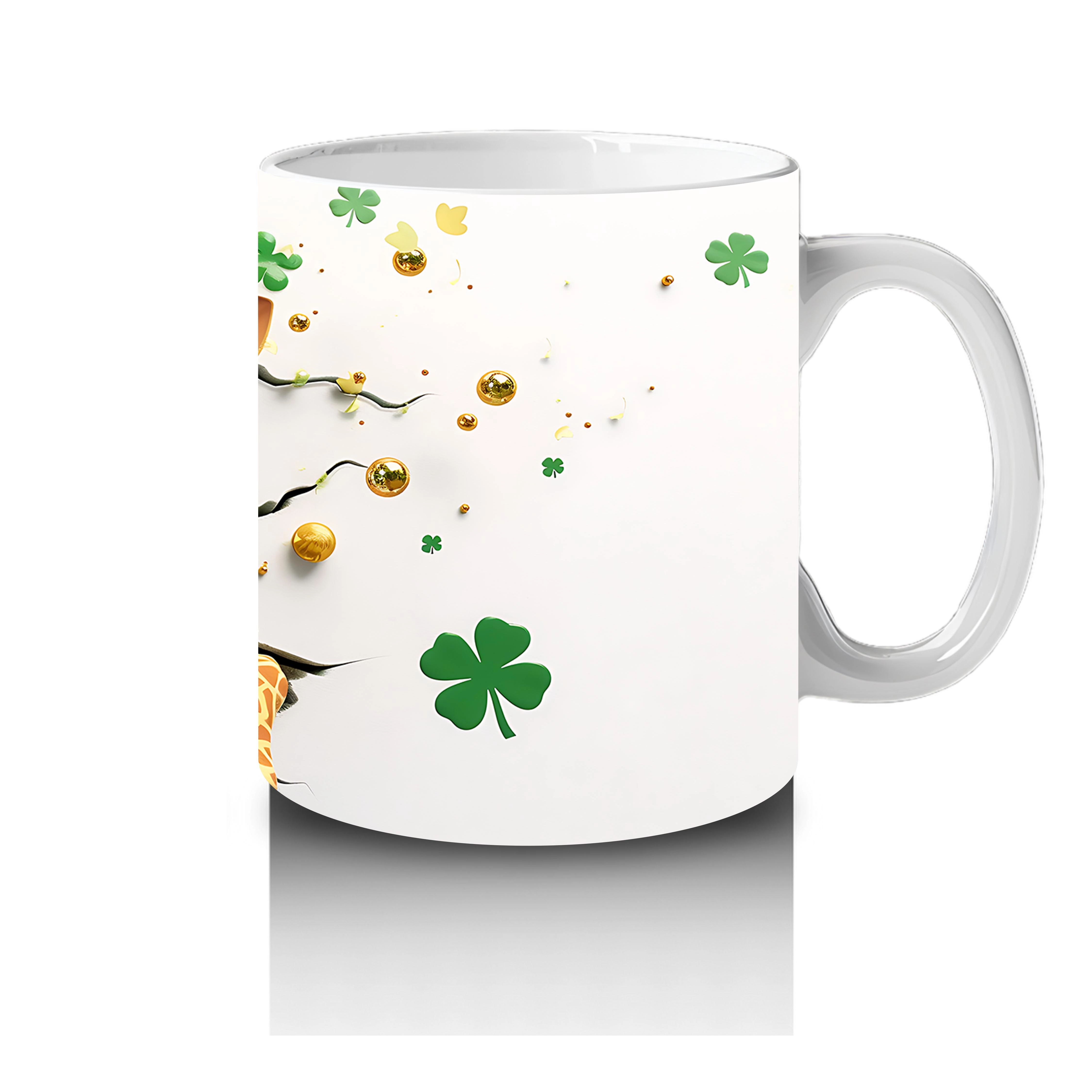 Şans Getiren Şapkalı Zürafa – Baskılı Kahve Kupası - 4