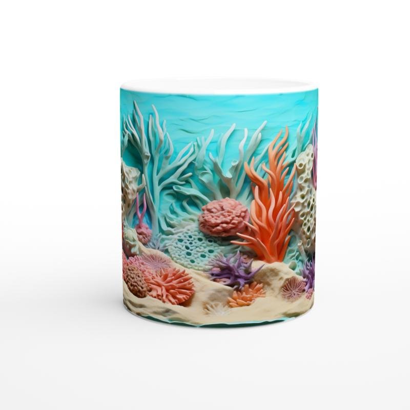 Sualtı Bitki Bahçesi Kupa Bardak