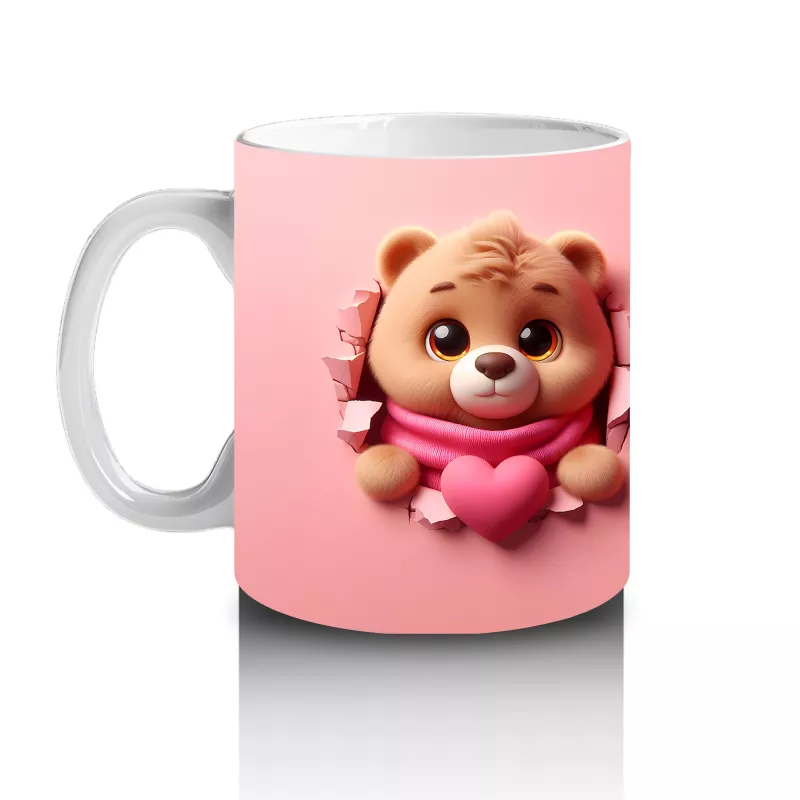 Tatlı Oyuncak Ayıcıklar – Baskılı Kahve Kupası - 2