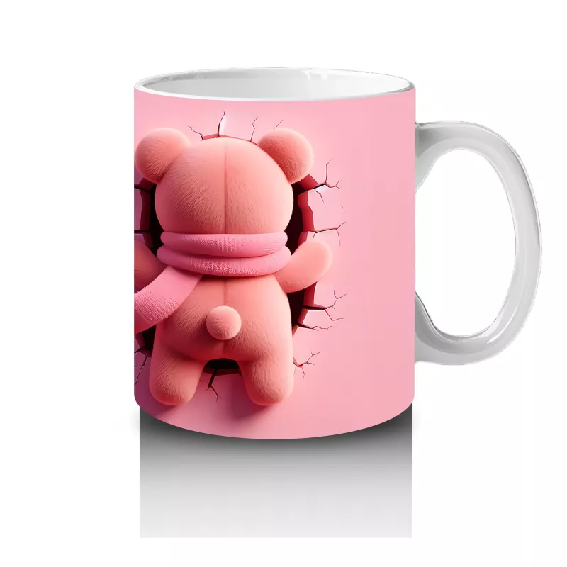 Tatlı Oyuncak Ayıcıklar – Baskılı Kahve Kupası - 4