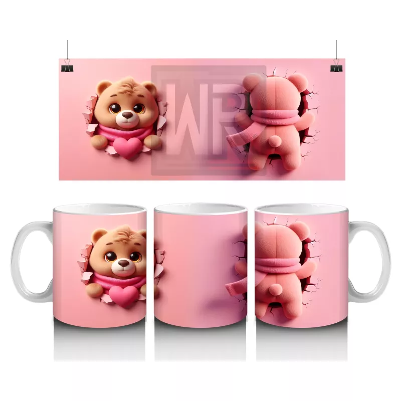 Tatlı Oyuncak Ayıcıklar – Baskılı Kahve Kupası