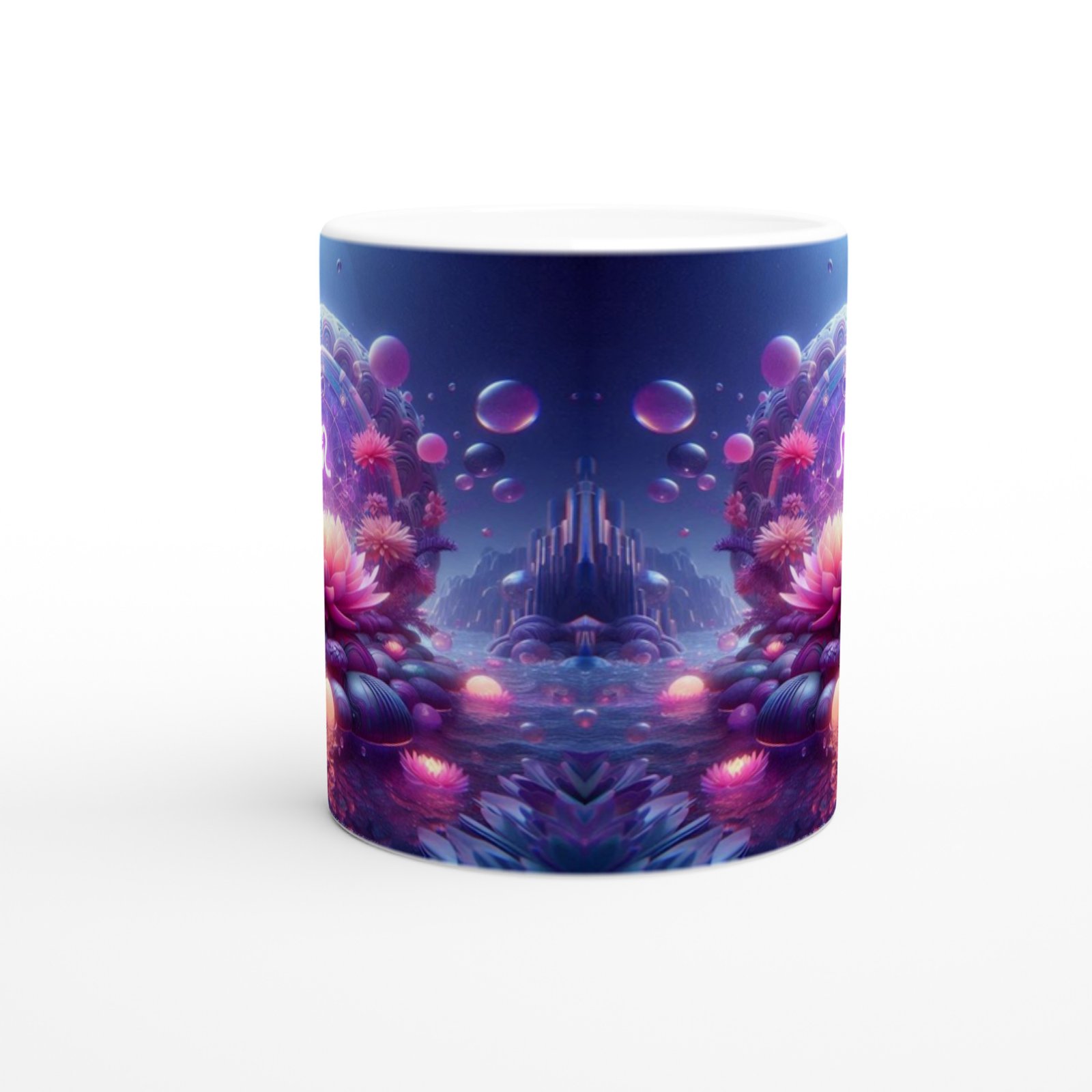 Terazi Burcu Baskılı Kahve Kupası - Astral Denizaltı Dünyası Vs3 - 2