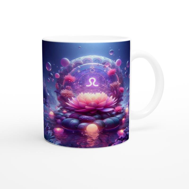 Terazi Burcu Baskılı Kahve Kupası - Astral Denizaltı Dünyası Vs3 - 3