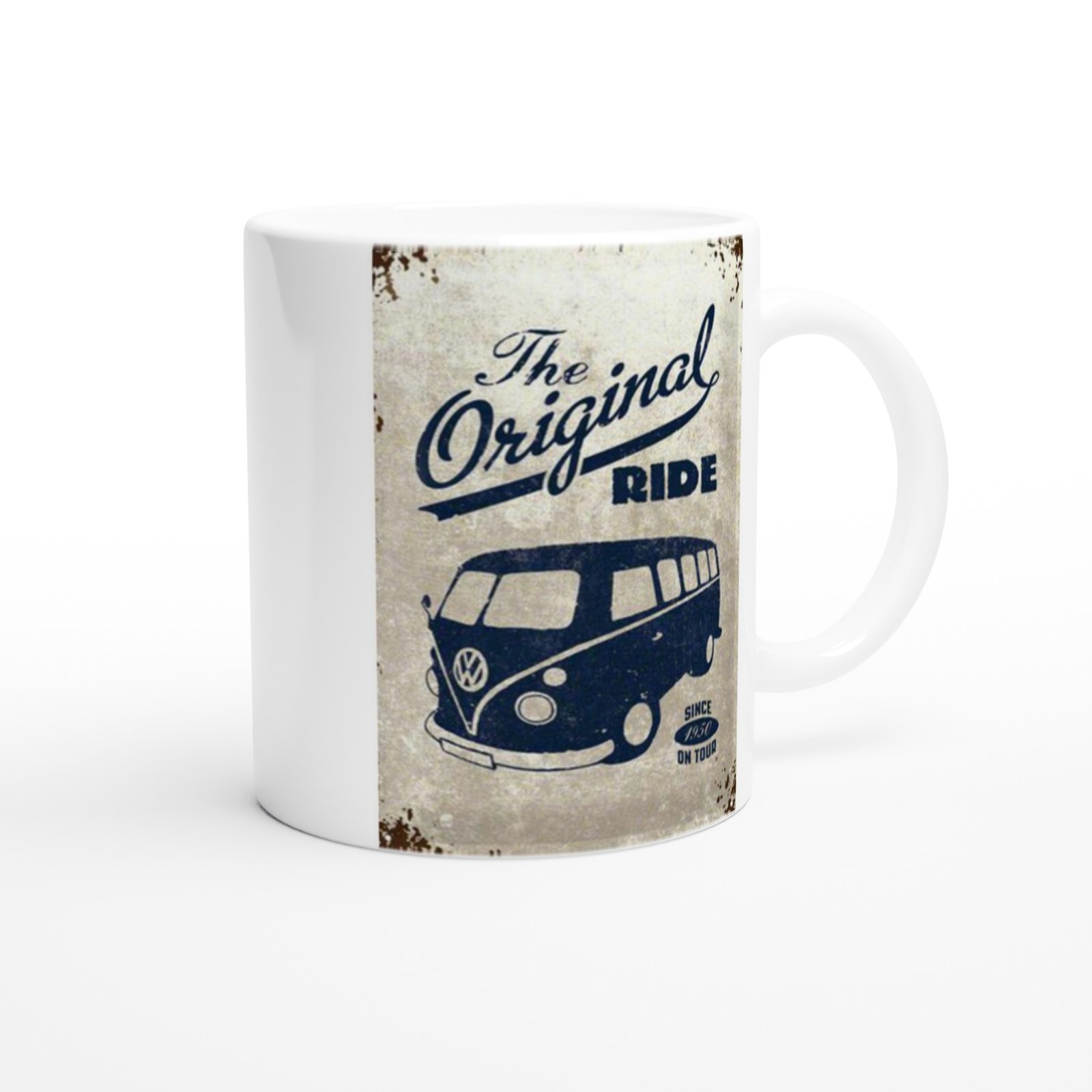 The Original Ride Retro Minibüs Baskılı Kupa Bardak - 2