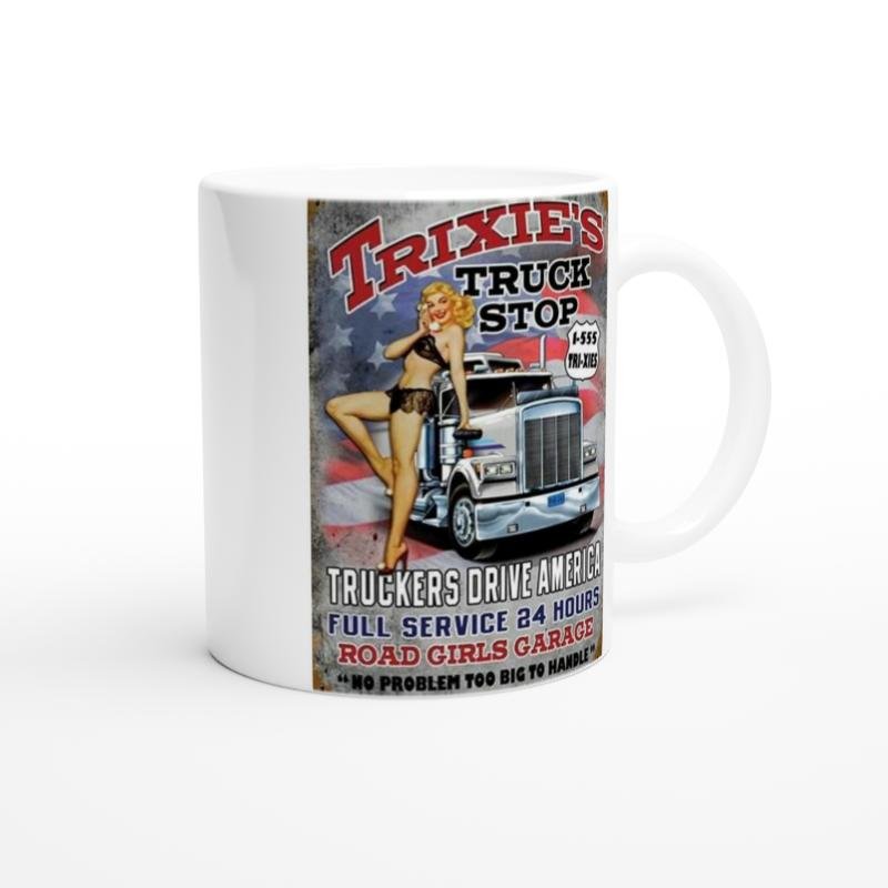 Trixie’s Kamyoncu Dinlenme Tesisi Temalı Kupa - 2