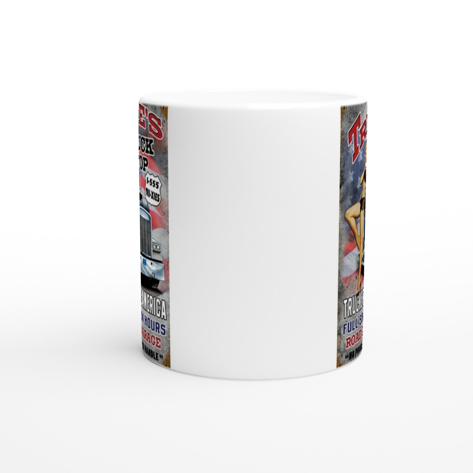 Trixie’s Kamyoncu Dinlenme Tesisi Temalı Kupa - 3