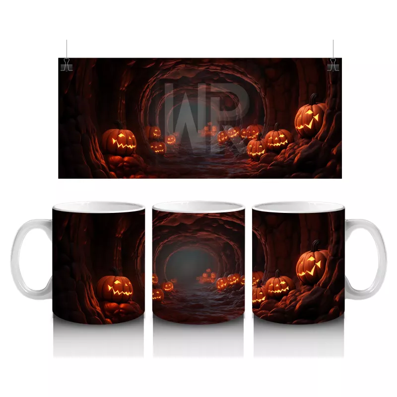 Tünel Derinliklerinde Büyülü Kabaklar – Hediyelik Kahve Kupası