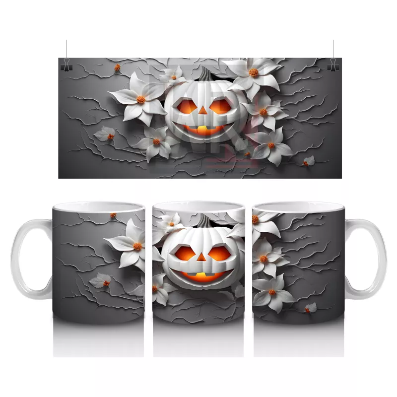 Yarılmış Duvarlar Arasında Parlayan Kabak – Hediyelik Kahve Kupası