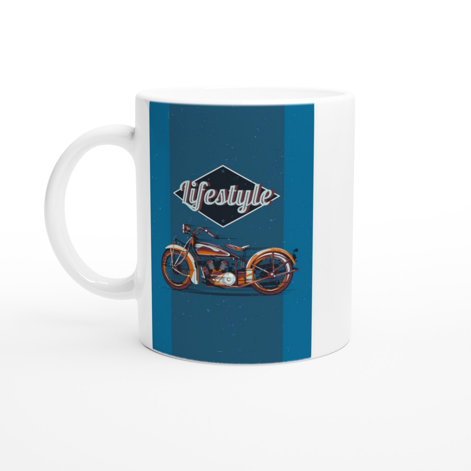 Yaşam Tarzı – Lifestyle Vintage Motosiklet Temalı Kupa Bardak