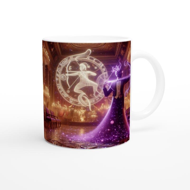 Yay Burcu Baskılı Kahve Kupası - Zodyak Maskeli Balo Vs1 - 3