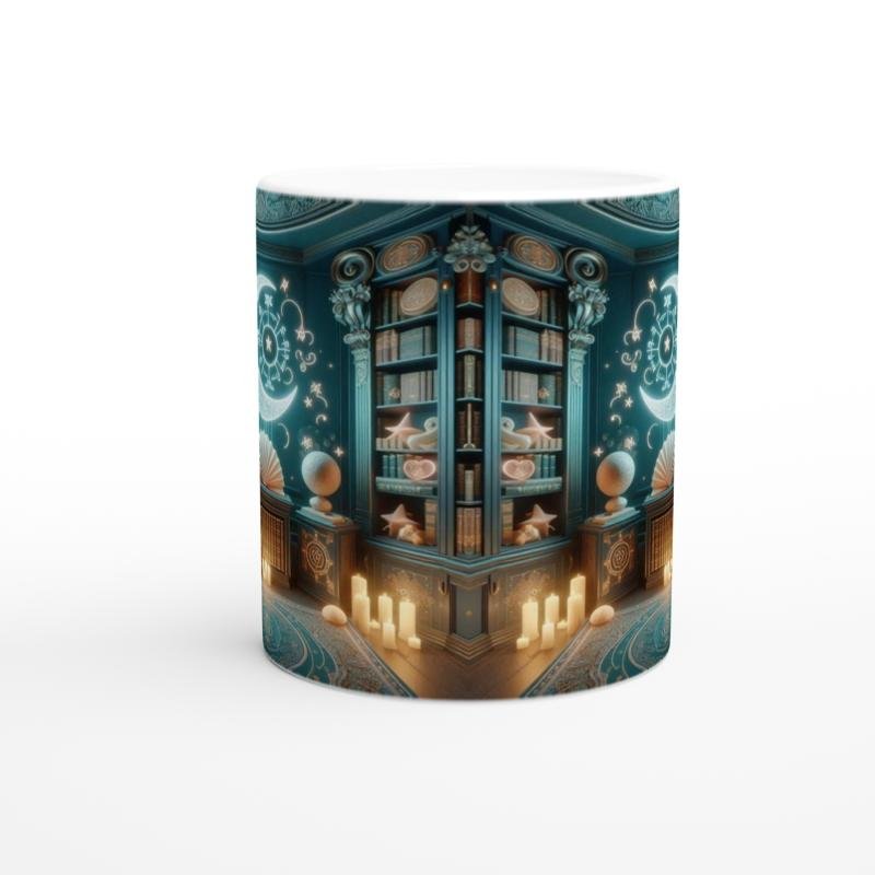 Yengeç Burcu Baskılı Kahve Kupası - Zodyak Kütüpanesi Vs1 - 2