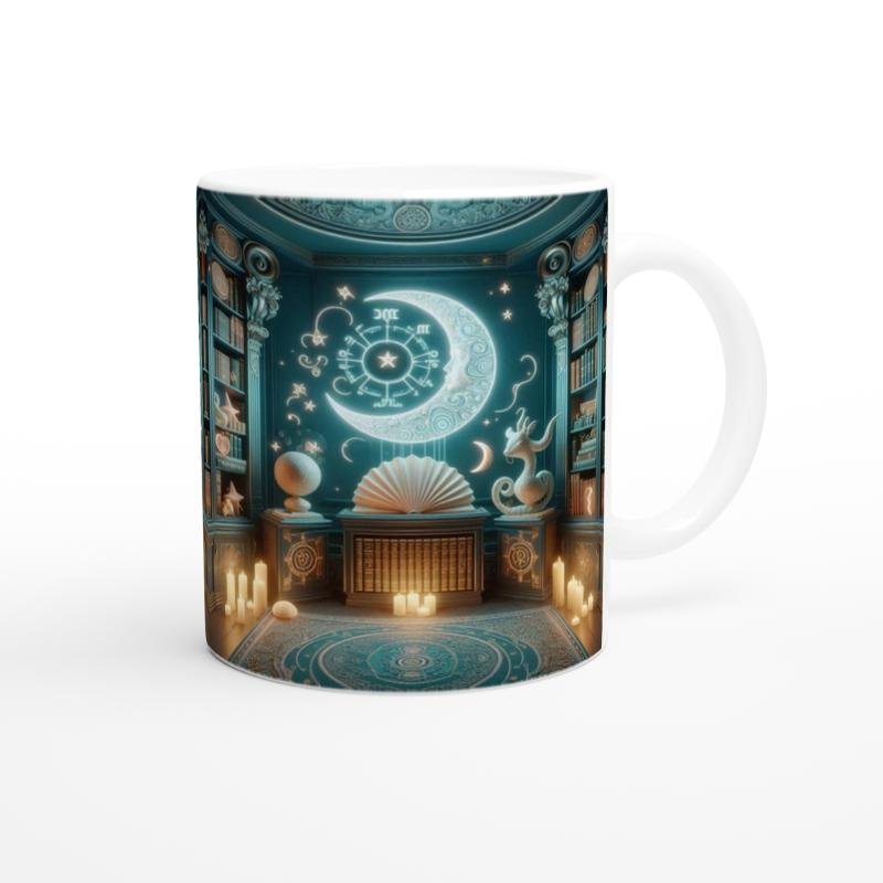 Yengeç Burcu Baskılı Kahve Kupası - Zodyak Kütüpanesi Vs1 - 3