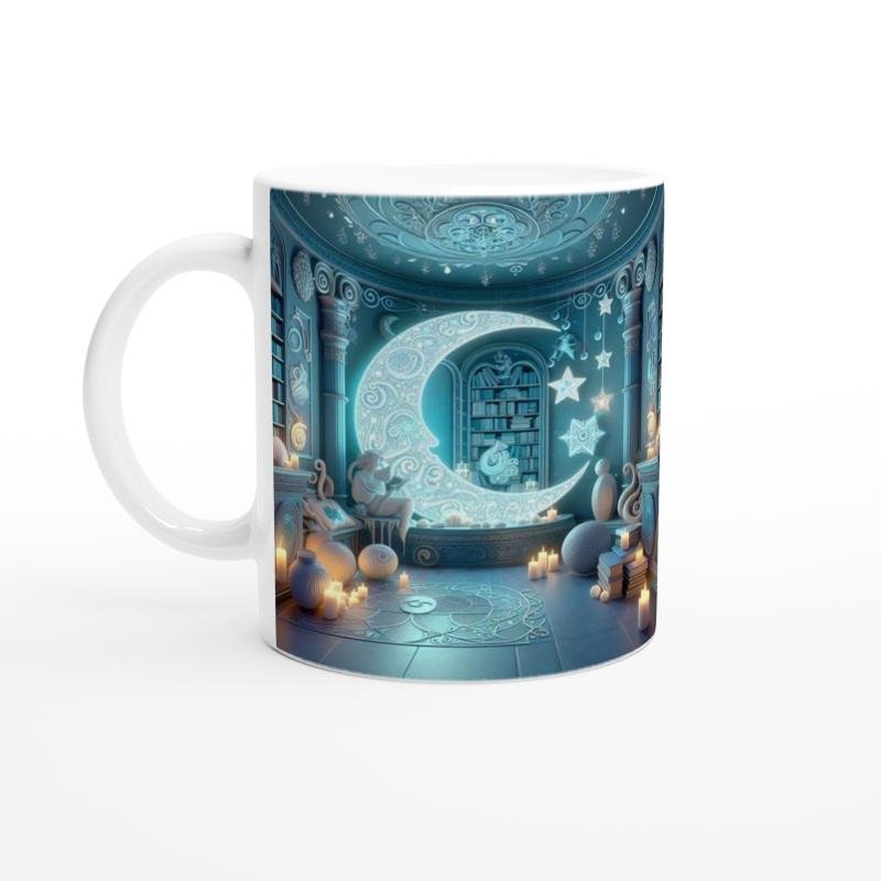 Yengeç Burcu Baskılı Kahve Kupası - Zodyak Kütüpanesi Vs3