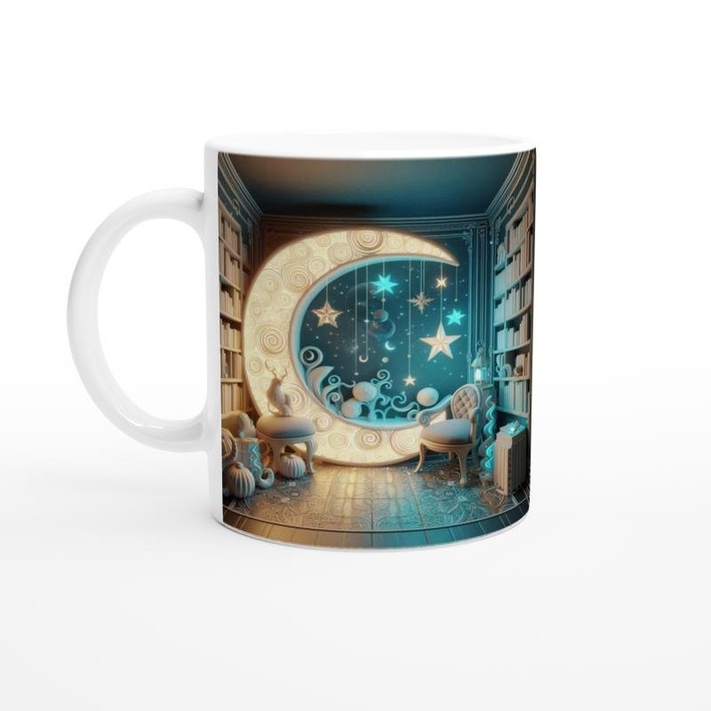 Yengeç Burcu Baskılı Kahve Kupası - Zodyak Kütüpanesi Vs4