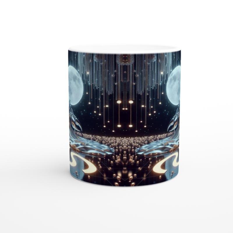 Yengeç Burcu Baskılı Kahve Kupası - Zodyak Maskeli Balo Vs1 - 2