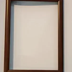 A4 Boyutlu Ceviz Desenli Belge Çerçevesi