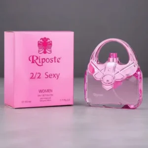 Riposte 2/2 Sexy: Çanta Tasarımlı Şeffaf Pembe Kadın Parfümü