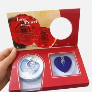 Gerçek İnci İstiridye Kolye Seti - Sihirli İnci Kolye ve Şans Dilek Seti