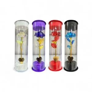 Kadife Silindir Sensörlü Gül