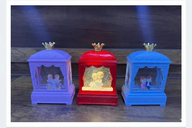 Cam Fanus Işıklı Müzikli